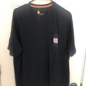 Carhartt black pocket tee relaxed fit